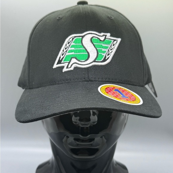 Vtg Starter Saskatchewan RoughRiders CFL Football Baseball Hat - Picture 2 of 8